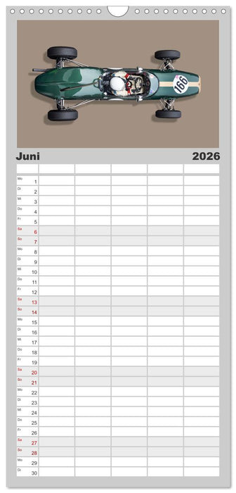 Legenden des Rennsports - Formel Junior 1955-1965 (CALVENDO Familienplaner 2026)