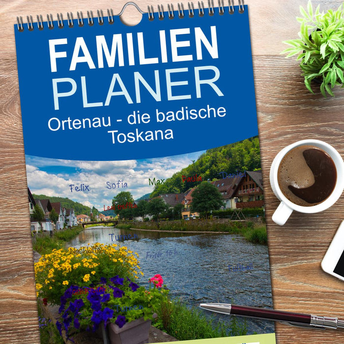 Ortenau - die badische Toskana (CALVENDO Familienplaner 2026)