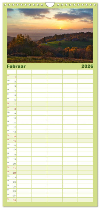 Ortenau - die badische Toskana (CALVENDO Familienplaner 2026)