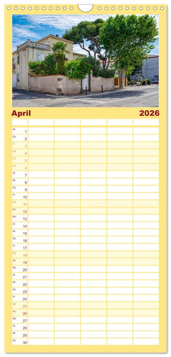 Marseillan - Schmuckstück am Bassin de Thau (CALVENDO Familienplaner 2026)