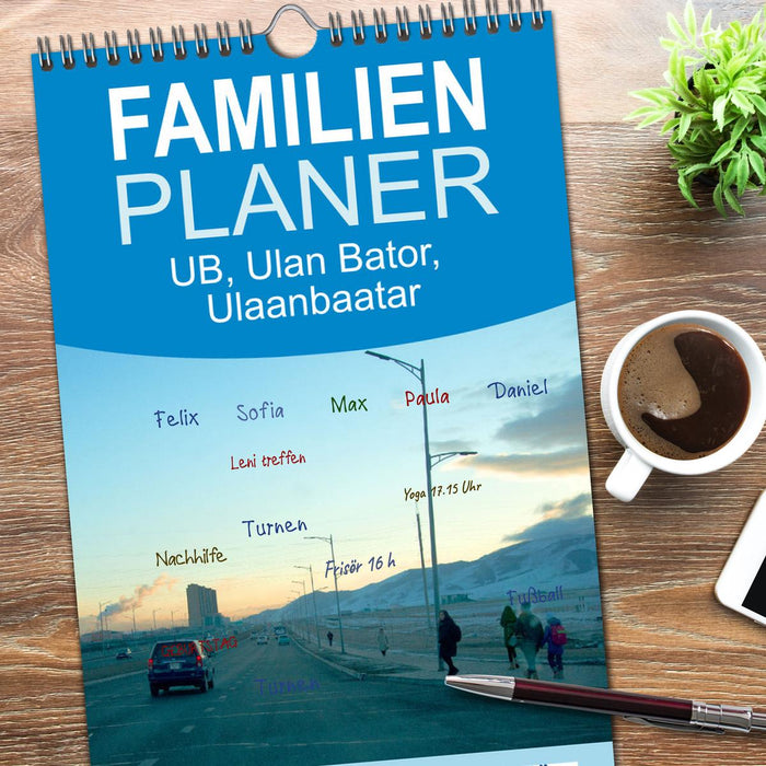 UB, Ulan Bator, Ulaanbaatar (CALVENDO Familienplaner 2026)