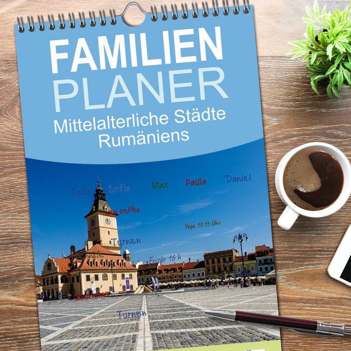 Mittelalterliche Städte Rumäniens (CALVENDO Familienplaner 2026)