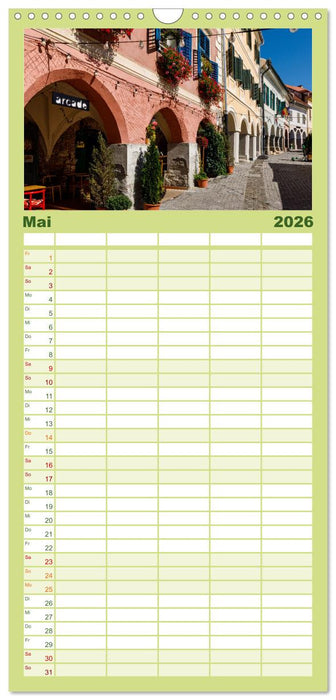 Mittelalterliche Städte Rumäniens (CALVENDO Familienplaner 2026)