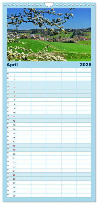 Die Stauden, Naturpark in den westlichen Wälder Augsburgs (CALVENDO Familienplaner 2026)