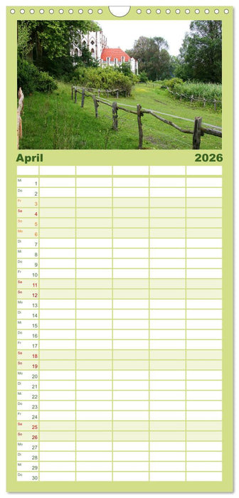 Die Pfaueninsel in Berlin (CALVENDO Familienplaner 2026)