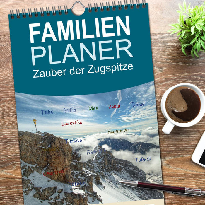 Zauber der Zugspitze (CALVENDO Familienplaner 2026)
