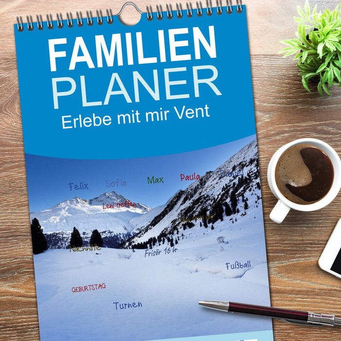 Erlebe mit mir Vent (CALVENDO Familienplaner 2026)