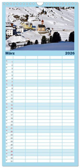 Erlebe mit mir Vent (CALVENDO Familienplaner 2026)