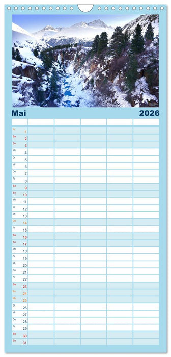 Erlebe mit mir Vent (CALVENDO Familienplaner 2026)