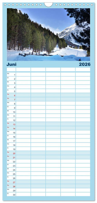 Erlebe mit mir Vent (CALVENDO Familienplaner 2026)