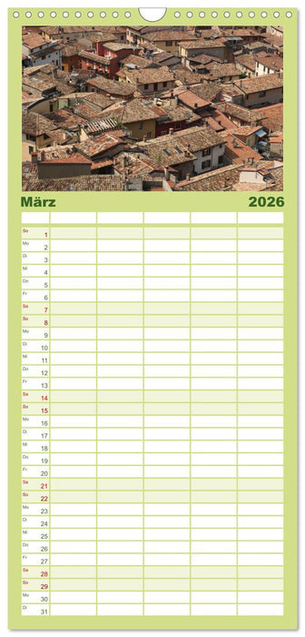 Gardasee bei Limone (CALVENDO Familienplaner 2026)