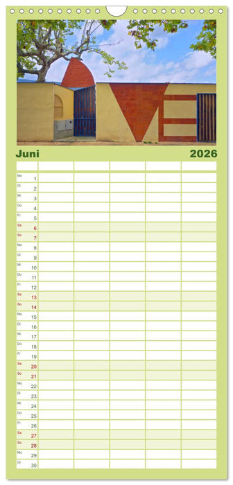 Besalú und Banyolas (CALVENDO Familienplaner 2026)