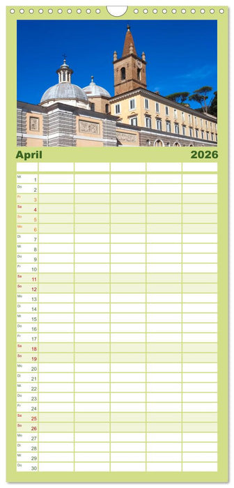 In Liebe Dein Rom (CALVENDO Familienplaner 2026)
