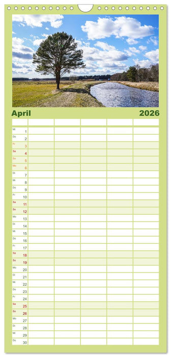 Friedländer Große Wiese (CALVENDO Familienplaner 2026)