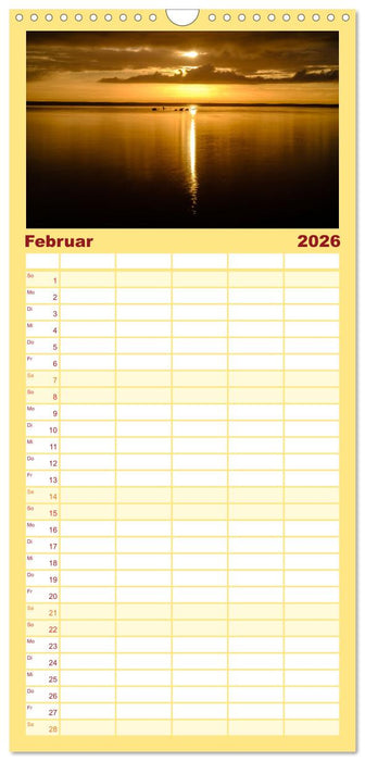 feeling Sylt (CALVENDO Familienplaner 2026)