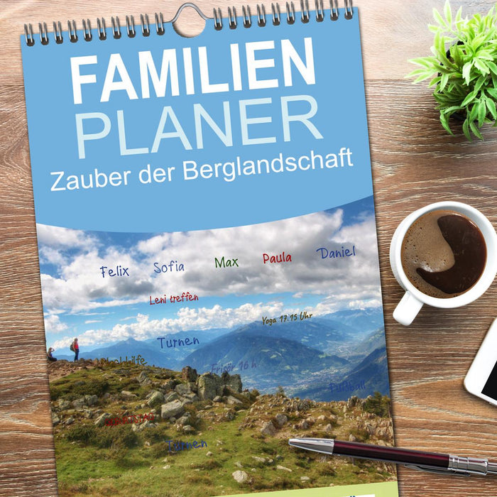 Zauber der Berglandschaft (CALVENDO Familienplaner 2026)