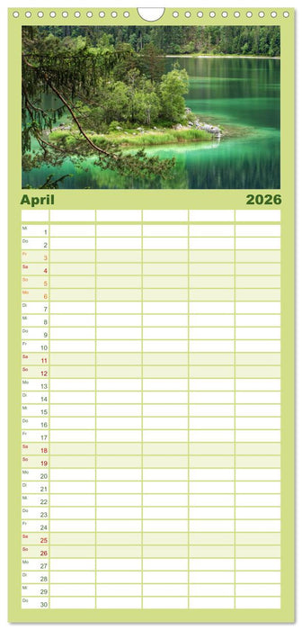 Zauber der Berglandschaft (CALVENDO Familienplaner 2026)