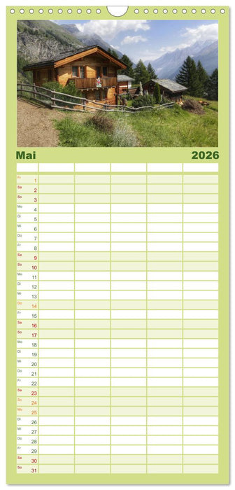 Zauber der Berglandschaft (CALVENDO Familienplaner 2026)