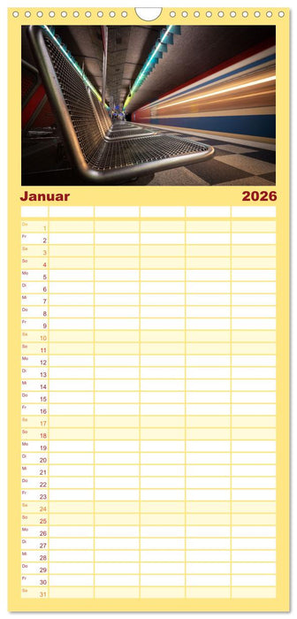 Licht und Geschwindigkeit (CALVENDO Familienplaner 2026)