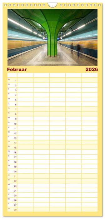 Licht und Geschwindigkeit (CALVENDO Familienplaner 2026)