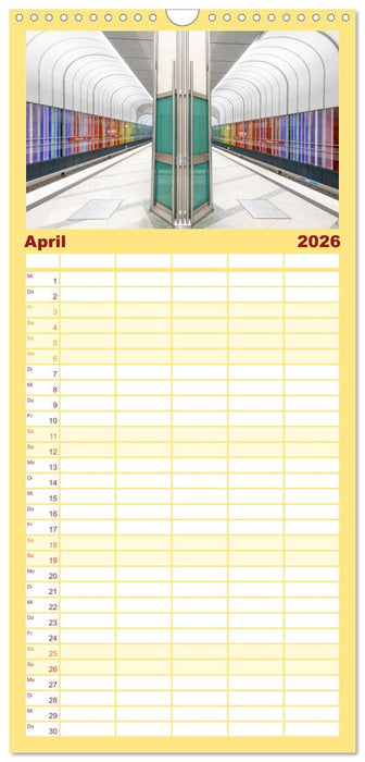 Licht und Geschwindigkeit (CALVENDO Familienplaner 2026)