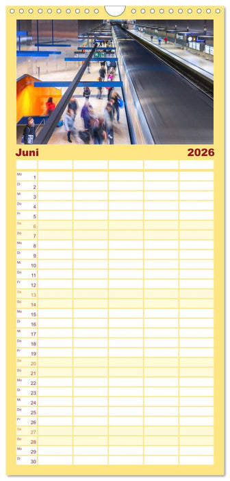 Licht und Geschwindigkeit (CALVENDO Familienplaner 2026)