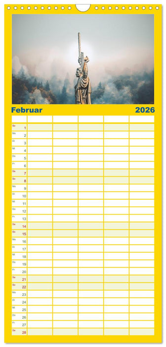 Ukraine - Ein faszinierendes Land. (CALVENDO Familienplaner 2026)