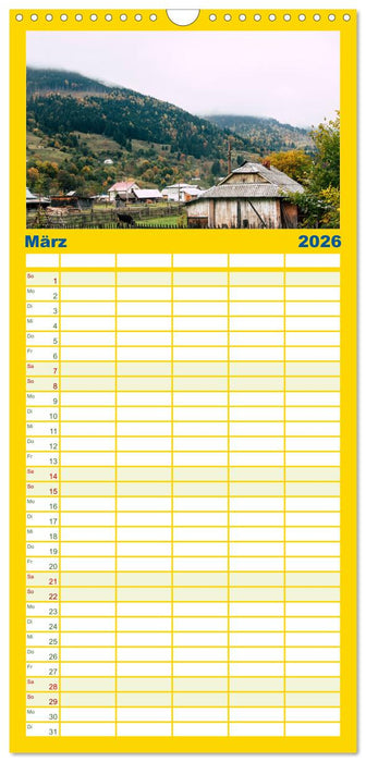 Ukraine - Ein faszinierendes Land. (CALVENDO Familienplaner 2026)