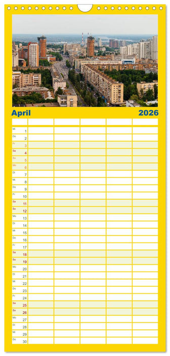 Ukraine - Ein faszinierendes Land. (CALVENDO Familienplaner 2026)