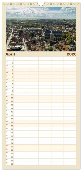 Ein Blick auf Leiden (CALVENDO Familienplaner 2026)