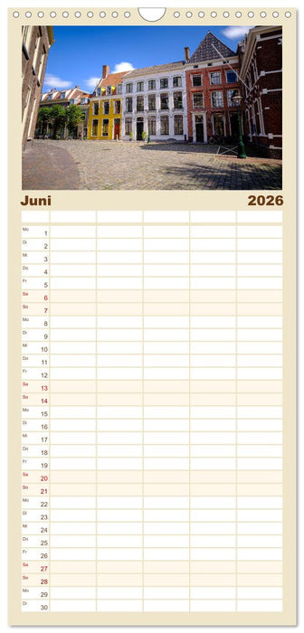 Ein Blick auf Leiden (CALVENDO Familienplaner 2026)