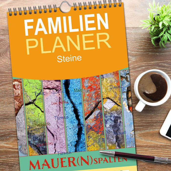 MAUER(N)spalten (CALVENDO Familienplaner 2026)