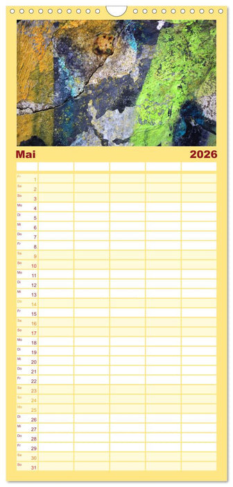 MAUER(N)spalten (CALVENDO Familienplaner 2026)