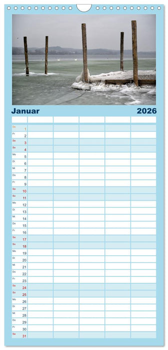 Zauberhafter Westlicher Bodensee (CALVENDO Familienplaner 2026)