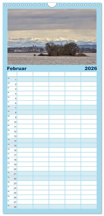 Zauberhafter Westlicher Bodensee (CALVENDO Familienplaner 2026)