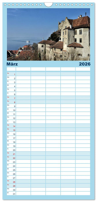 Zauberhafter Westlicher Bodensee (CALVENDO Familienplaner 2026)