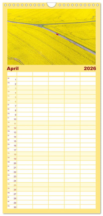 Vanlife - Glücklich auf vier Rädern (CALVENDO Familienplaner 2026)