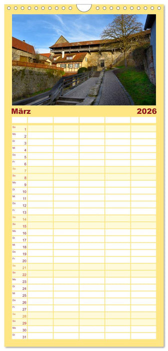 Erlebe mit mir Rothenburg ob der Tauber (CALVENDO Familienplaner 2026)