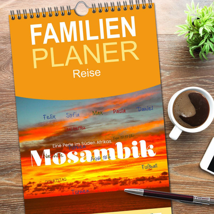 Mosambik - Eine Perle im Süden Afrikas. (CALVENDO Familienplaner 2026)