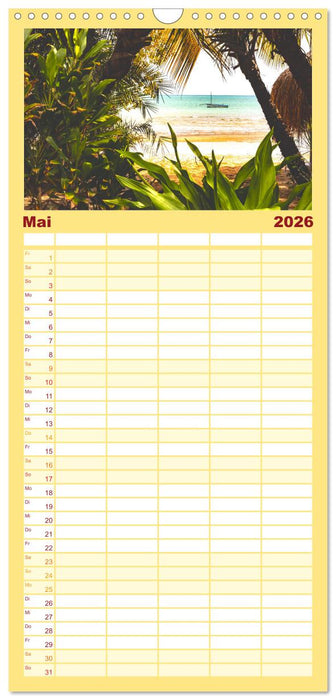 Mosambik - Eine Perle im Süden Afrikas. (CALVENDO Familienplaner 2026)