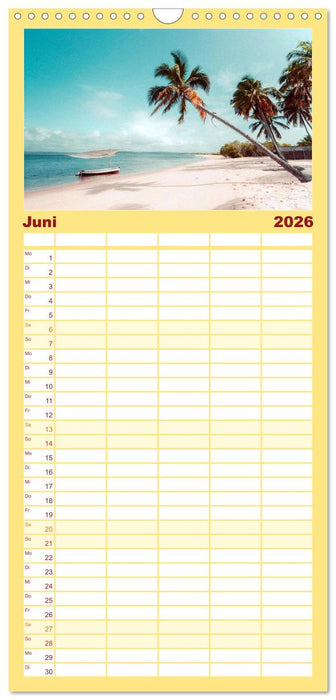 Mosambik - Eine Perle im Süden Afrikas. (CALVENDO Familienplaner 2026)