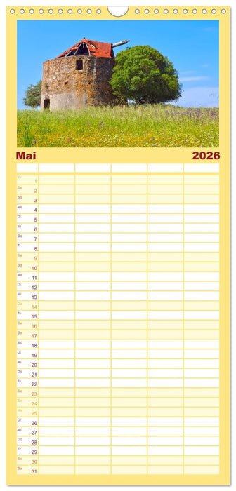 Algarve verliebt (CALVENDO Familienplaner 2026)