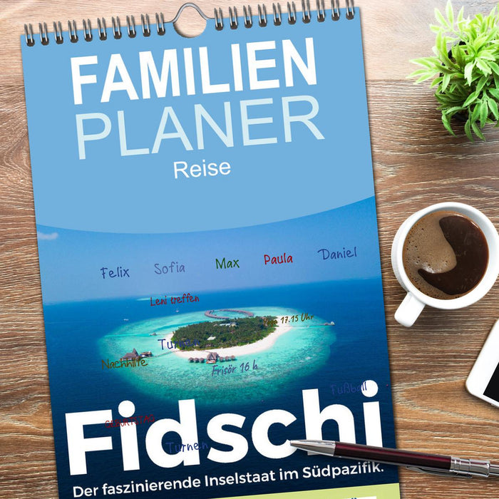 Fidschi - Der faszinierende Inselstaat im Südpazifik. (CALVENDO Familienplaner 2026)