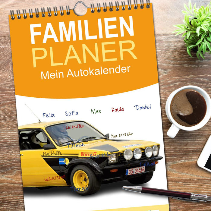 Mein Autokalender (CALVENDO Familienplaner 2026)