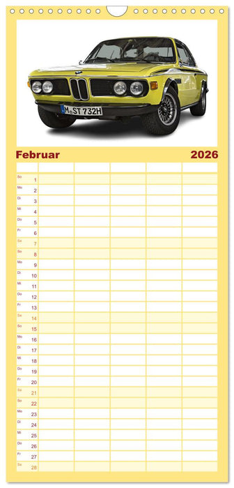 Mein Autokalender (CALVENDO Familienplaner 2026)
