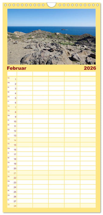 Reisen ans Meer (CALVENDO Familienplaner 2026)