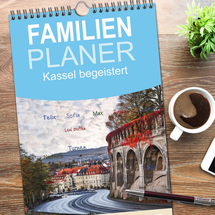 Kassel begeistert (CALVENDO Familienplaner 2026)