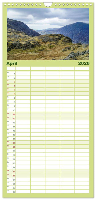 Wales - Eine spektakuläre Reise in ein bezauberndes Land. (CALVENDO Familienplaner 2026)