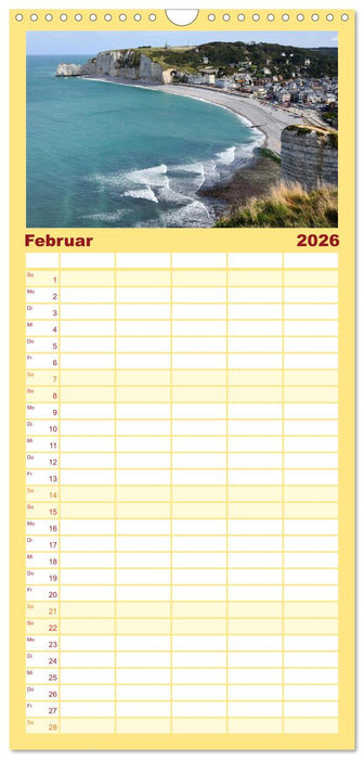 Lieblingsland Frankreich (CALVENDO Familienplaner 2026)