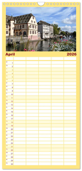 Lieblingsland Frankreich (CALVENDO Familienplaner 2026)